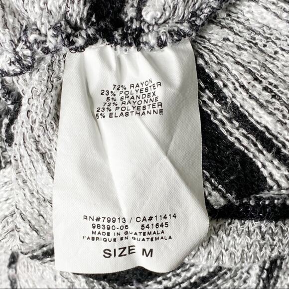 Motherhood Maternity Lightweight Black and Grey Striped Long Sleeve Shirt Medium - Picture 3 of 4